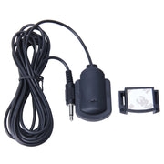 10 pz microfono audio per auto jack da 3,5 mm microfono stereo mini lettore microfono adesivo esterno cablato per radio DVD automatica, lunghezza cavo: 2,1 m, Sticker
