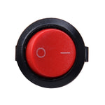 10 pezzi per auto, universale, fai da te, con tappo rotondo a 2 pin, pulsante OFF-ON, Short
