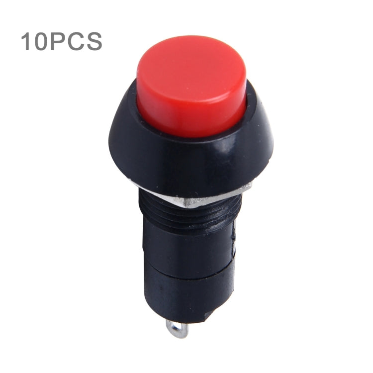 10 pezzi per auto, universale, fai da te, con tappo rotondo a 2 pin, pulsante OFF-ON, Long
