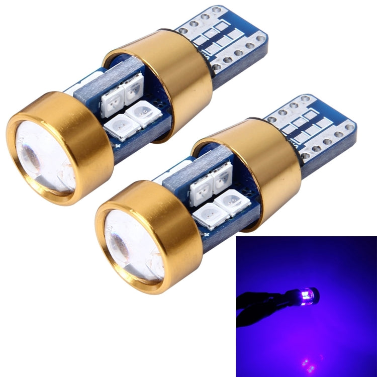 2 luci di ingombro per auto senza errori T10 3W con 19 lampade LED SMD-3030, DC 12V, 19 SMD-3030 LEDs