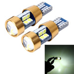 2 luci di ingombro per auto senza errori T10 3W con 19 lampade LED SMD-3030, DC 12V, 19 SMD-3030 LEDs
