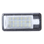 Luce targa da 2 pezzi con 24 lampade SMD-3528 per Audi, For Audi with 24 SMD-3528 Lamps