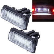 Luce targa Canbus da 2 pezzi con 24 lampade SMD-3528 per Benz, For Benz