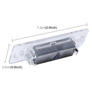 Luce targa da 2 pezzi con 24 lampade SMD-3528 per Volkswagen, For Volkswagen