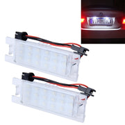 Luce targa da 2 pezzi con 24 lampade SMD-3528 per Opel, For Opel