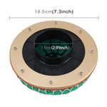 HKS 76mm Fungo Rotondo Super Power Filtro per Auto Filtro dell'Aria Ingresso del Flusso Filtro a Secco a 3 Strati Telaio Super Stealth Filtro del Flusso d'Aria ad Induzione dell'Aria ad Alte Prestazioni, 10cm