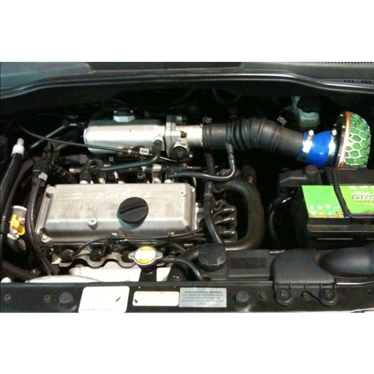 HKS 76mm Fungo Rotondo Super Power Filtro per Auto Filtro dell'Aria Ingresso del Flusso Filtro a Secco a 3 Strati Telaio Super Stealth Filtro del Flusso d'Aria ad Induzione dell'Aria ad Alte Prestazioni, 10cm