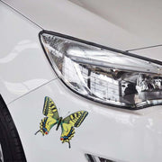 Adesivo senza auto in plastica a forma di farfalla da 7 pezzi, Butterfly