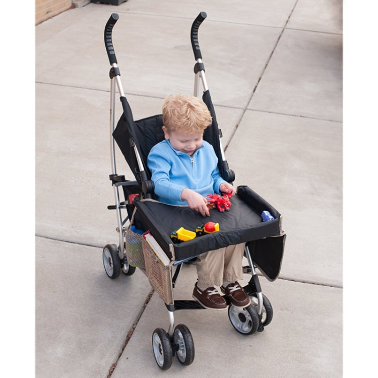 Console per bambini Passeggino Giocattolo Passeggino Organizzatore Vassoio di sicurezza per bambini Supporto per pittura turistica Tavolo da pranzo impermeabile Vassoio per pittura per auto, Blue