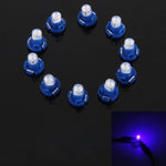 10PCS 2W T4.2 Wedge Cruscotto LED Cruscotto Indicatore Cluster Lampadina, 2W T4.2, T4.2