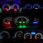 10PCS 2W T4.2 Wedge Cruscotto LED Cruscotto Indicatore Cluster Lampadina, 2W T4.2, T4.2