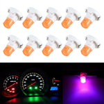 10PCS 2W T4.2 Wedge Cruscotto LED Cruscotto Indicatore Cluster Lampadina, 2W T4.2, T4.2