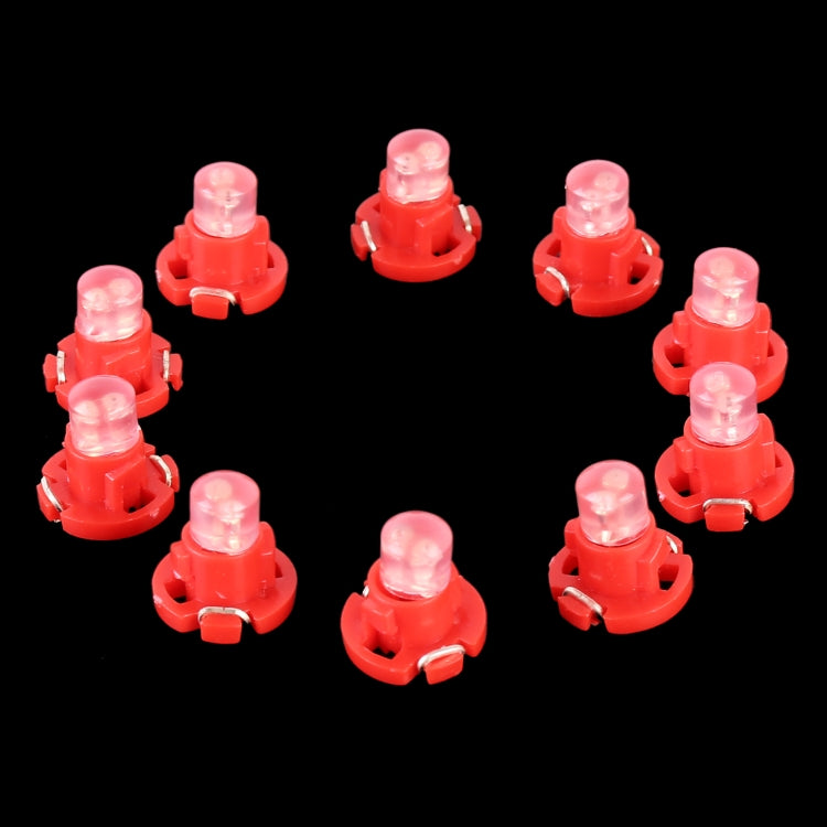 10PCS 2W T4.2 Wedge Cruscotto LED Cruscotto Indicatore Cluster Lampadina, 2W T4.2, T4.2