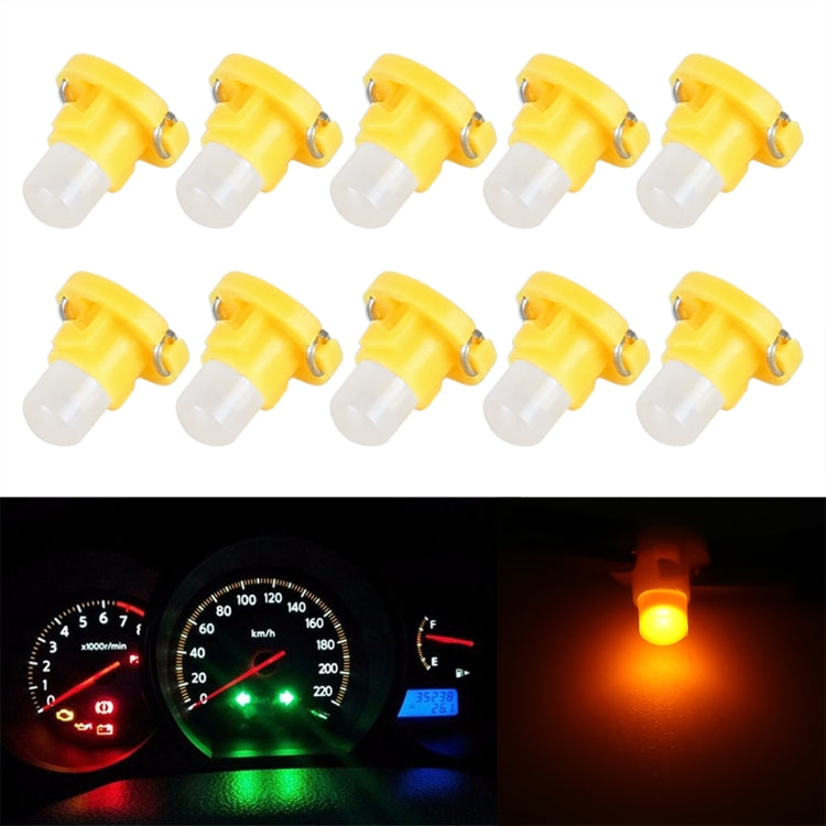 10PCS 2W T4.2 Wedge Cruscotto LED Cruscotto Indicatore Cluster Lampadina, 2W T4.2, T4.2