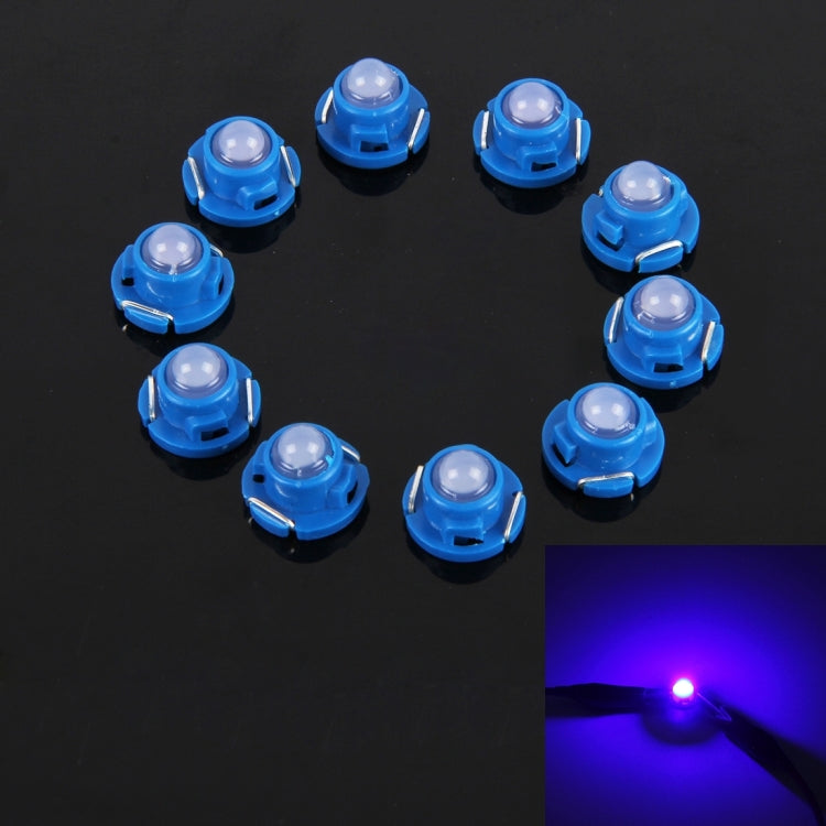 10PCS 2W T4.7 Wedge Cruscotto LED Cruscotto Indicatore Cluster Lampadina, 2W  T4.7, 2W T4.7