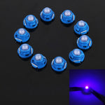 10PCS 2W T4.7 Wedge Cruscotto LED Cruscotto Indicatore Cluster Lampadina, 2W  T4.7, 2W T4.7
