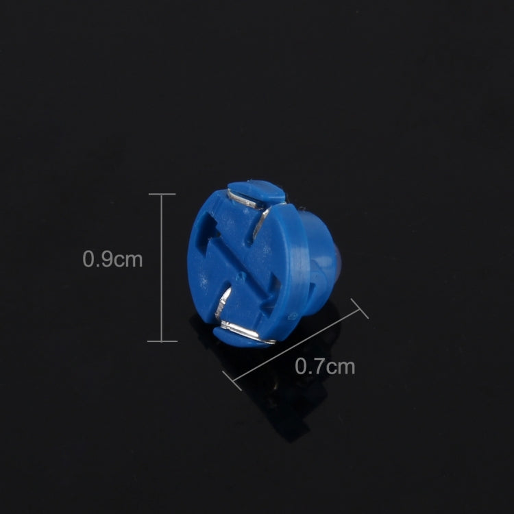10PCS 2W T4.7 Wedge Cruscotto LED Cruscotto Indicatore Cluster Lampadina, 2W  T4.7, 2W T4.7