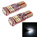 Lampada per luci di ingombro per auto, 2 pezzi T10 2W 100LM 6000K 12 LED SMD-4014, DC 12V, 12 SMD-4014 LEDs