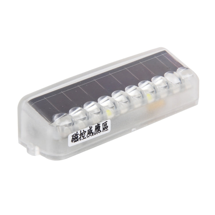 Car Styling Solar Warning Flash LED Luce decorativa anti-collisione, Decorative Light