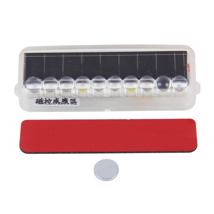 Car Styling Solar Warning Flash LED Luce decorativa anti-collisione, Decorative Light