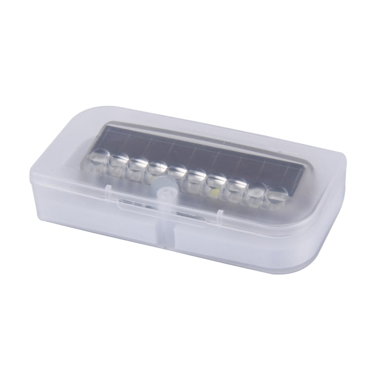 Car Styling Solar Warning Flash LED Luce decorativa anti-collisione, Decorative Light