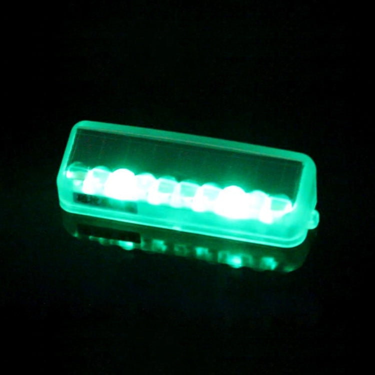 Car Styling Solar Warning Flash LED Luce decorativa anti-collisione, Decorative Light