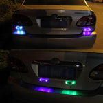 Car Styling Solar Warning Flash LED Luce decorativa anti-collisione, Decorative Light