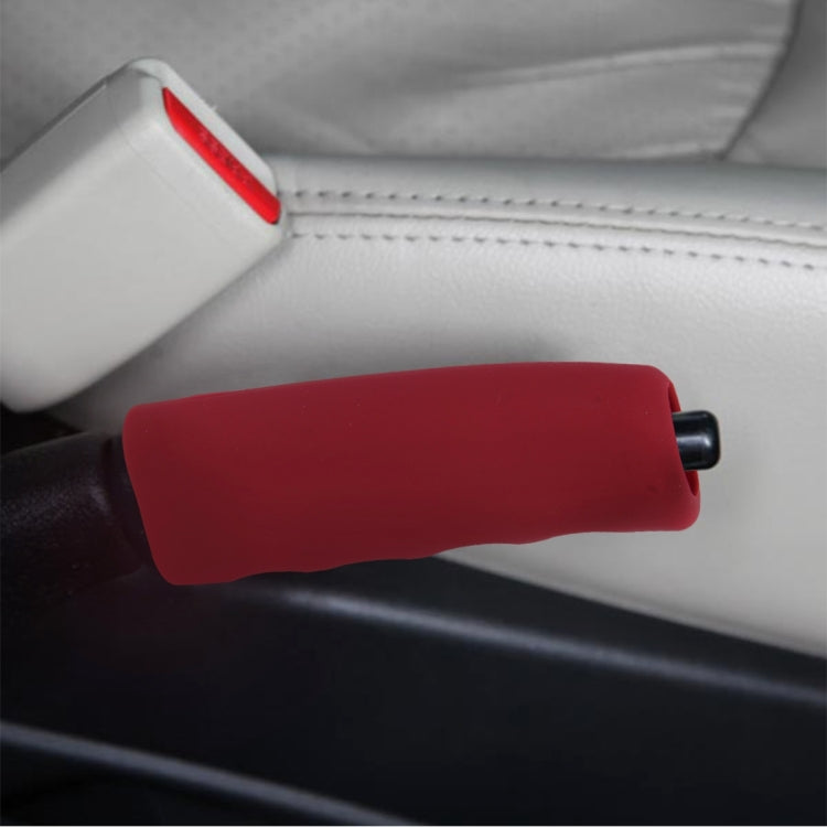 Copri freno a mano in gomma per auto, pomello del cambio, copri cuscino per leva del cambio, accessorio per auto, decorazione interna, Hand Brake Cove(Black), Hand Brake Cove(Grey), Hand Brake Cove(Khaki), Hand Brake Cove(Blue), Hand Brake CoveRed)
