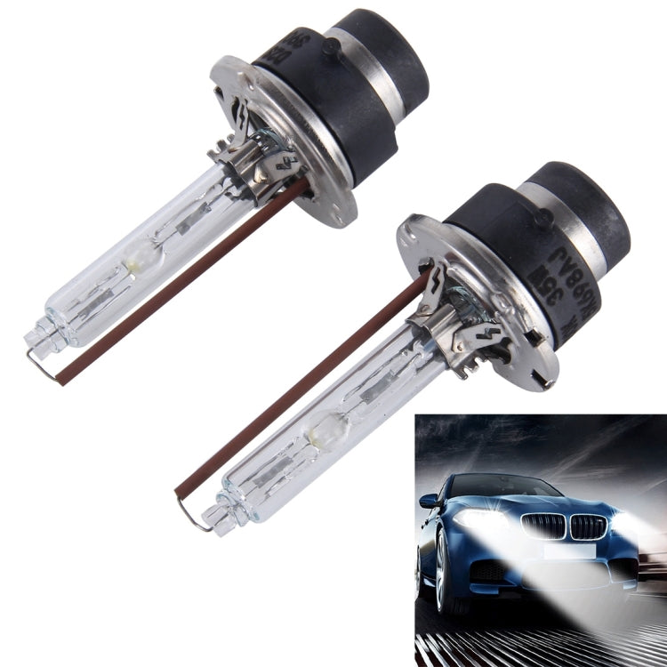 2 PZ D2S 35W 3900 LM 5500K Lampadine HID Lampade allo xeno, DC 12V (luce bianca), D2S