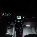 Lampada al neon 2 in 1 da 4,5 W 18 SMD-5050-LED RGB per interni auto, decorazione per pavimenti, atmosfera, lampada al neon, DC 12V, 2 in 1 4.5W (Pink Light), 2 in 1 4.5W (White Light)