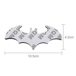 Adesivo per auto in metallo brillante a forma di pipistrello, Bat, Shining Bat, Bat Flying