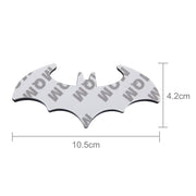 Adesivo per auto in metallo brillante a forma di pipistrello, Bat, Shining Bat, Bat Flying