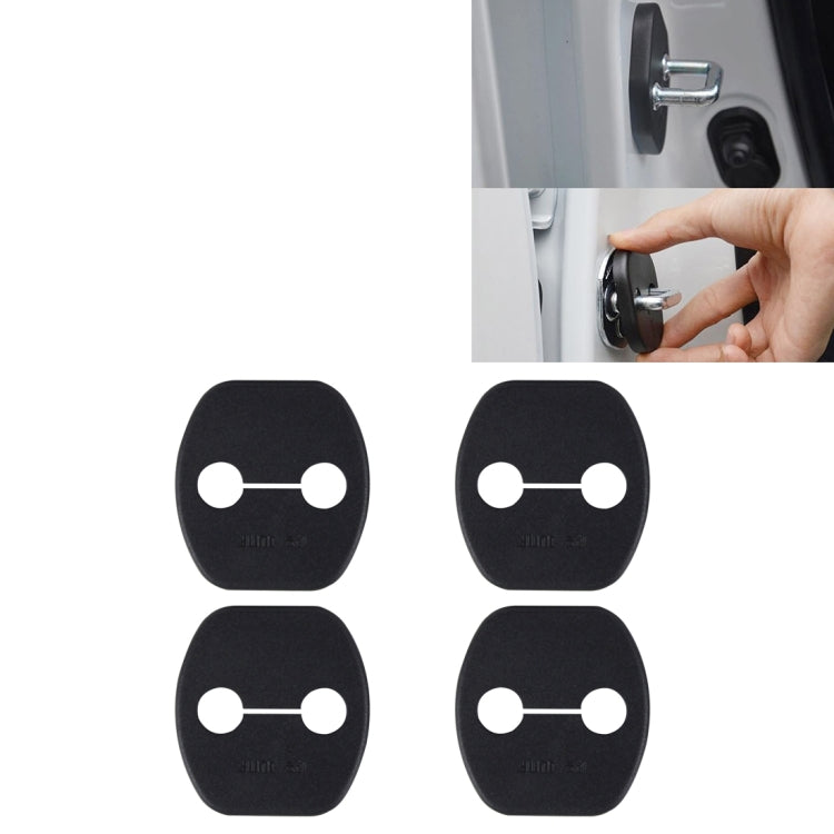 4 pezzi di copertura protettiva antiruggine decorata con fibbia per serratura portiera auto per X-TRAIL, For X-TRAIL