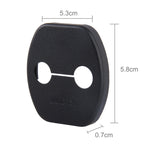 4 pezzi di copertura protettiva antiruggine decorata con fibbia per serratura portiera auto per X-TRAIL, For X-TRAIL