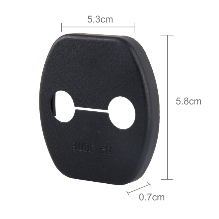 4 pezzi di copertura protettiva antiruggine decorata con fibbia per serratura portiera auto per X-TRAIL, For X-TRAIL