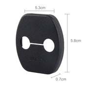 4 pezzi di copertura protettiva antiruggine decorata con fibbia per serratura portiera auto per X-TRAIL, For X-TRAIL
