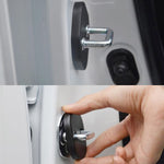 4 pezzi di copertura protettiva antiruggine decorata con fibbia per serratura portiera auto per X-TRAIL, For X-TRAIL