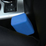 Clip per cintura di sicurezza per auto in gomma sicura, copertura protettiva con fibbie di bloccaggio, Black, Orange, Green, Blue, Red, Yellow