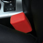 Clip per cintura di sicurezza per auto in gomma sicura, copertura protettiva con fibbie di bloccaggio, Black, Orange, Green, Blue, Red, Yellow