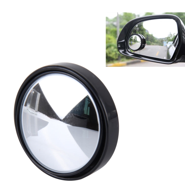 3R-035 Specchietto retrovisore grandangolare per punto cieco dell'auto, diametro: 5 cm, 3R-035  (Black)