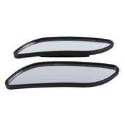 3R-067 2 PZ Punto cieco per auto e specchietto retrovisore grandangolare regolabile, 3R-067 (Black)