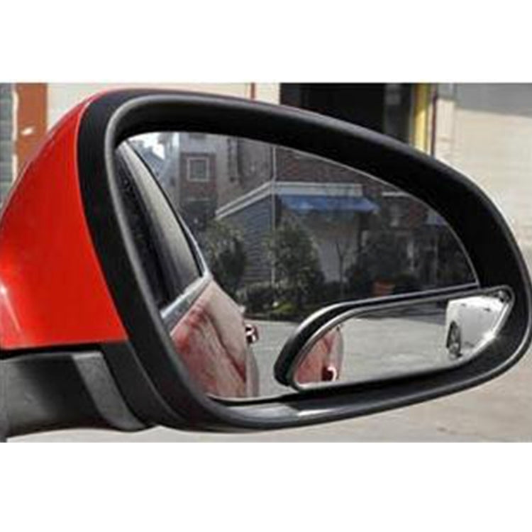 3R-067 2 PZ Punto cieco per auto e specchietto retrovisore grandangolare regolabile, 3R-067 (Black)