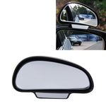 3R-092 Specchietto regolabile grandangolare per punto cieco dell'auto, retrovisore destro, 3R-092, 3R-092 (Black)