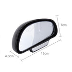 3R-092 Specchietto regolabile grandangolare per punto cieco dell'auto, retrovisore destro, 3R-092, 3R-092 (Black)