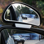 3R-092 Specchietto regolabile grandangolare per punto cieco dell'auto, retrovisore destro, 3R-092, 3R-092 (Black)
