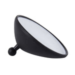 3R-098 Specchietto retrovisore grandangolare per punto cieco dell'auto, diametro: 9,8 cm, 3R-098 (Black)