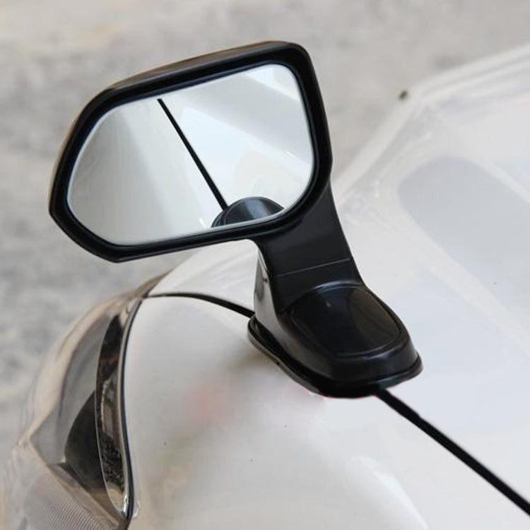 3R-105 Specchietto laterale sinistro ruotabile a 360 gradi per auto, 3R-105L(Black), 3R-105L (Silver)