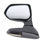3R-105 Specchietto laterale sinistro ruotabile a 360 gradi per auto, 3R-105L(Black), 3R-105L (Silver)