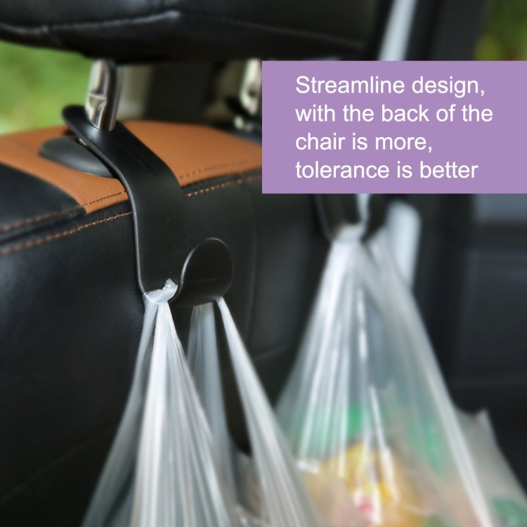2 pezzi 3R 1,5 kg capacità di carico sedile posteriore per auto comodo gancio per articoli vari per contenere borsa di plastica, Car Backseat Hook
