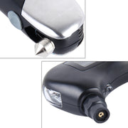 Martello di sicurezza multifunzione con manometro digitale 9 in 1 con coltellino svizzero stile, torcia elettrica e luce di sicurezza rossa, kit di attrezzi da esterno, 9 in 1